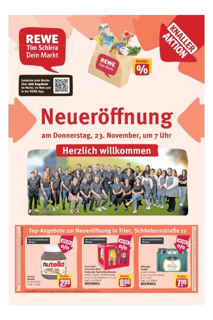 REWE Neueröffnung - November 2023