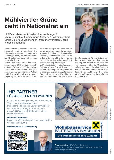 Mühlviertel Magazin - November 2023