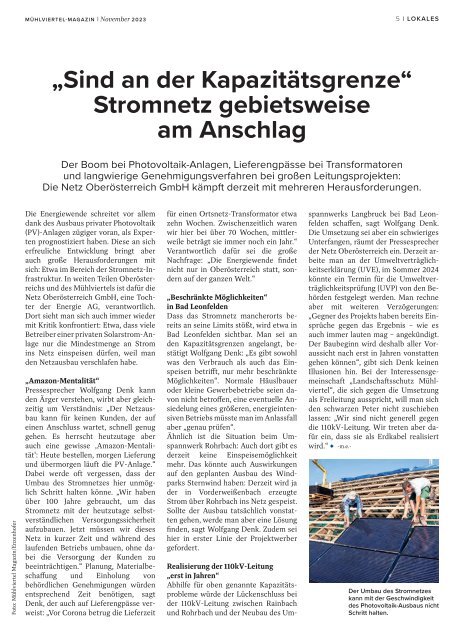 Mühlviertel Magazin - November 2023
