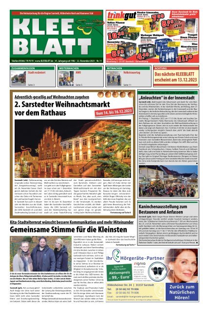 KLEEBLATT November 2023