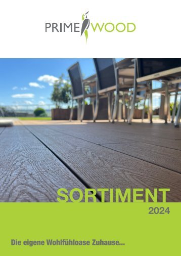 PRIMEWOOD Sortiment 2024