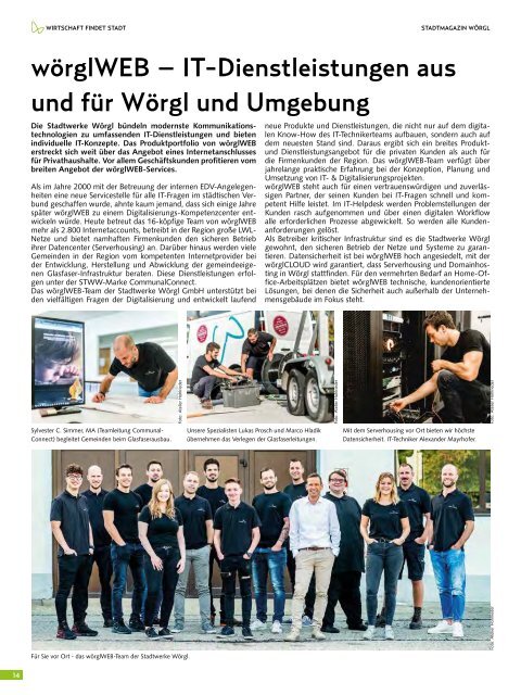 Stadtmagazin Wörgl November 2020