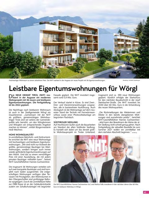 Stadtmagazin Wörgl November 2020