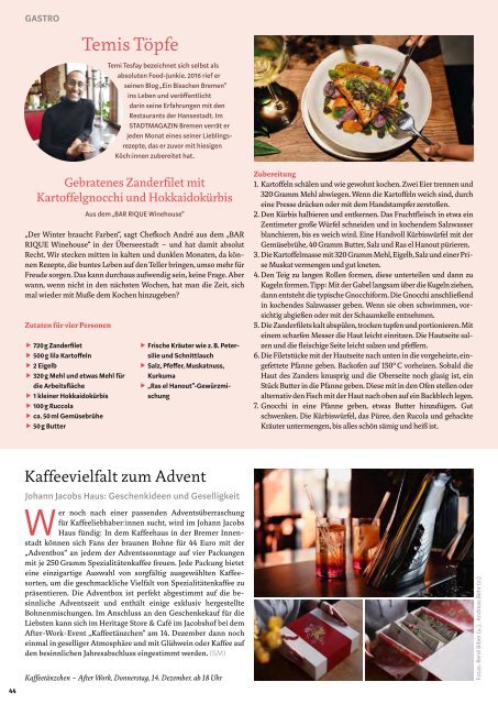 STADTMAGAZIN Bremen Dezember 2023