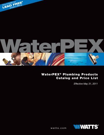 WaterPEX - Watts Water Technologies, Inc.
