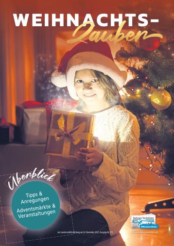 Weihnachtszauber 2023: Festliche Highlights und Geschenkideen für eine besinnliche Adventszeit