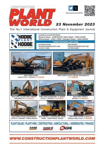 Construction Plant World - 23 November 2023