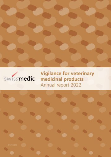 Vigilance for veterinary medicinal products - Annual report 2022