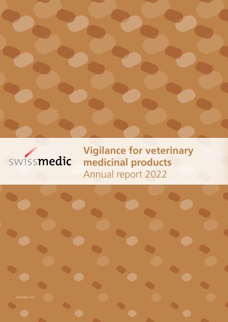Vigilance for veterinary medicinal products - Annual report 2022
