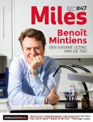 Miles #47 - Benoît Mintiens - Een nieuwe lezing van de tijd