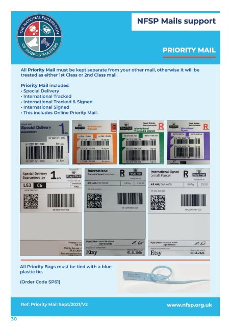 National Federation of SubPostmasters - Mail Segregation Toolkit 