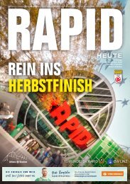 Rapid HEUTE: SK Rapid vs. BW Linz