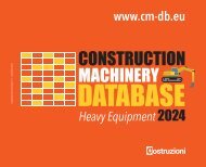 Cnstruction Machinery Database - Heavy Equipment 2024