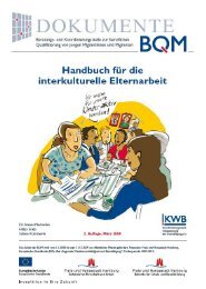 Handbuch für die interkulturelle Elternarbeit