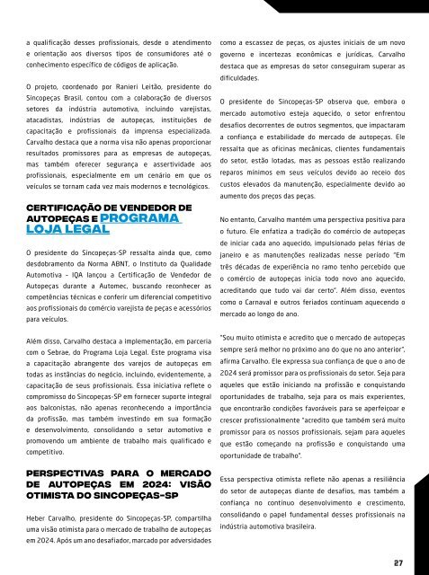 BALCONISTA S/A - Edição 37