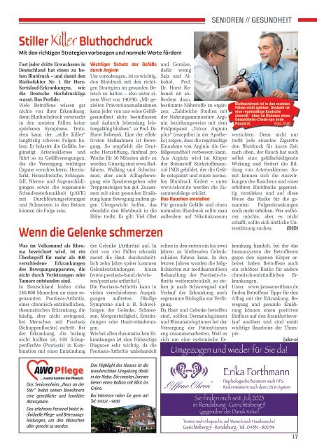 Holsteiner KlöönSNACK - Ausgabe Rendsburg / Mittelholstein - Dezember 2023