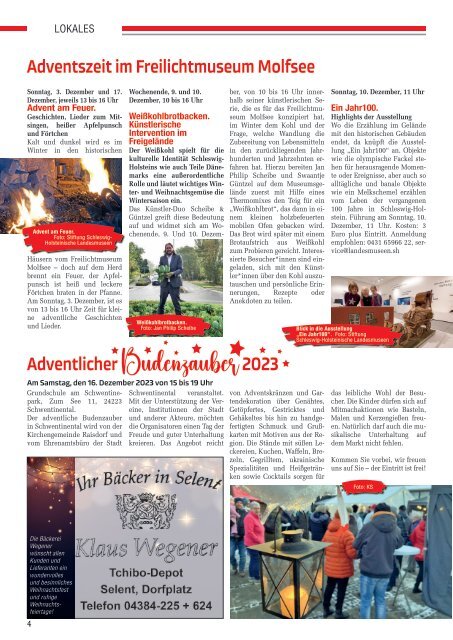 Holsteiner KlöönSNACK - Ausgabe Kiel / Eckernförde - Dezember 2023