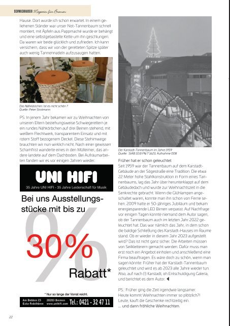 Schwachhauser I Magazin für Bremen I Ausgabe 94