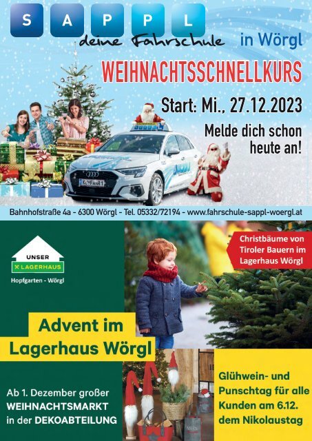 Stadtmagazin Wörgl Dezember 2023