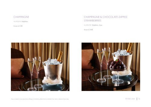 45 Park Lane Amenities Brochure