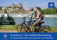 Der südliche Rheinradweg Tourbook - 520 km Rhein-Erlebnis von Konstanz bis Mannheim