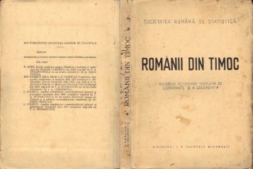 A. Golopentia - Romanii din Timoc vol 1 - A. Golopenca - Rumuni iz Timoka tom I