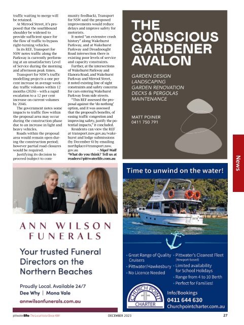 Pittwater Life December 2023 Issue