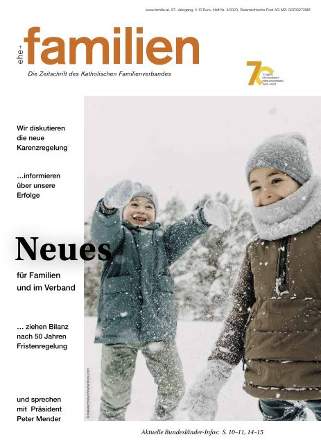 Ehe und Familien Ausgabe 04/23 - Wien