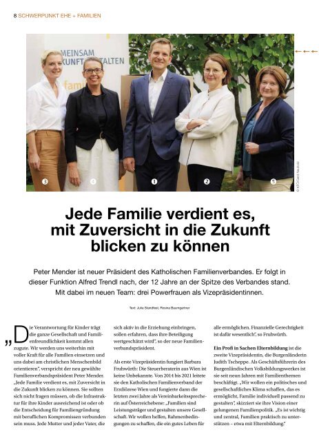 Ehe und Familien Ausgabe 04/23 - Wien