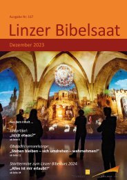 Linzer Bibelsaat 167 | Dezember 2023