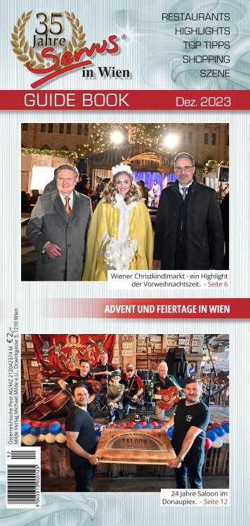 Servus in Wien - Dezember 2023 - Guide Book