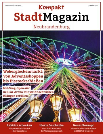 Stadtmagazin Dezember 2023