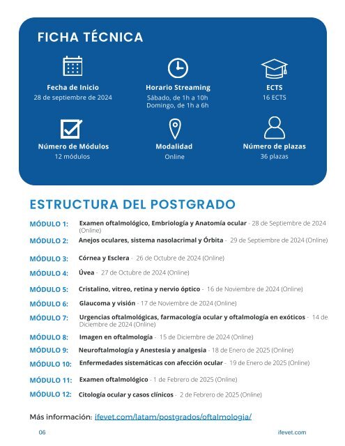 LATAM - Folleto Postgrado de Oftalmología - UCV