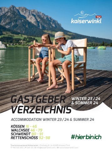 Kaiserwinkl Gastgeber