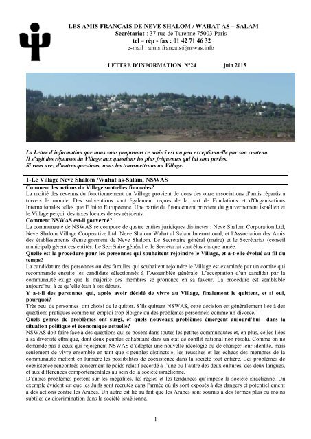 lettre d'info n°24