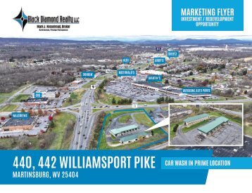 440 Williamsport Pike Martinsburg Marketing Flyer