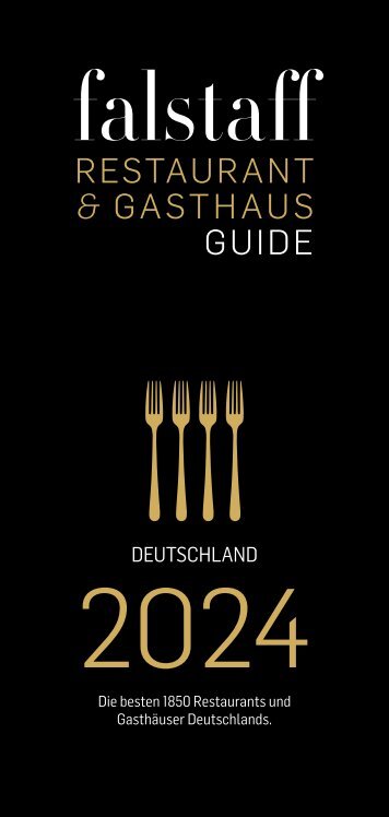 Falstaff Restaurant- & Gasthausguide Deutschland 2024
