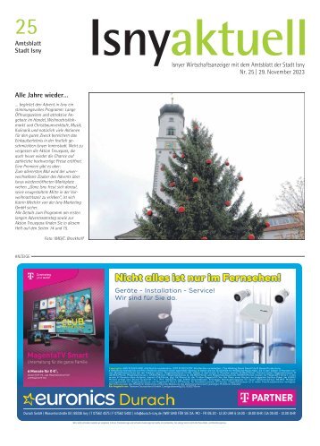 29.11.2023 Isny aktuell