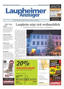 29.11.2023 Laupheimer Anzeiger