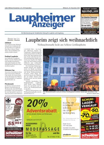 29.11.2023 Laupheimer Anzeiger