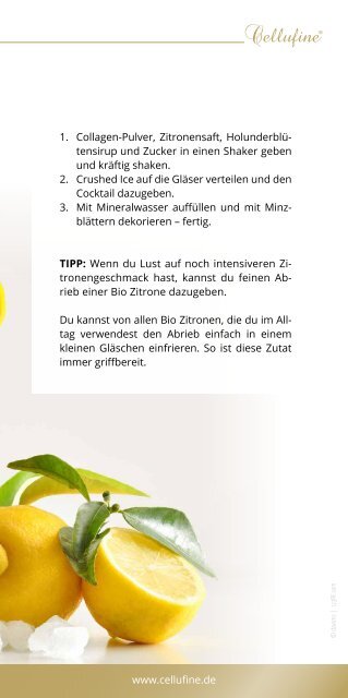 Schöne Haut dank Verisol Collagen-Drink: Rezepte für jeden Tag