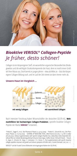 Schöne Haut dank Verisol Collagen-Drink: Rezepte für jeden Tag