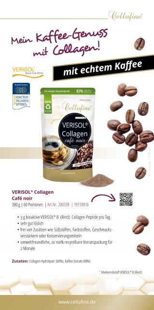 Schöne Haut dank Verisol Collagen-Drink: Rezepte für jeden Tag