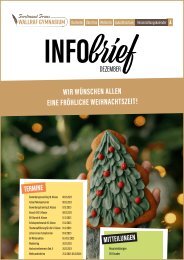 infobrief Dezember GYM