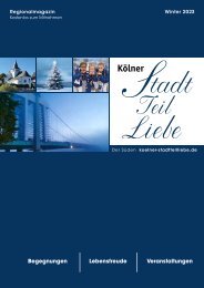 Kölner Stadteiiliebe Winter 2023