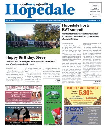 Hopedale December 2023