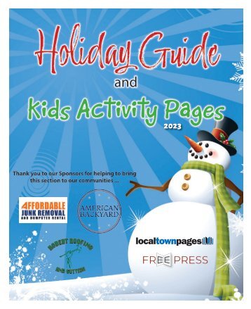 Holiday Guide Kids December 2023