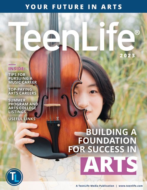 TeenLife 2023 Your Future In Arts Guide