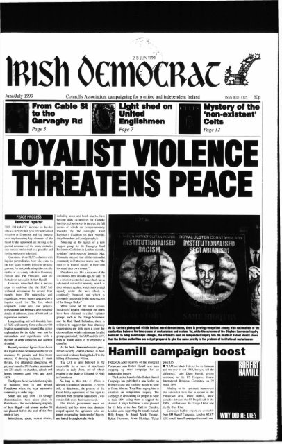 Irish Democrat June-July 1999