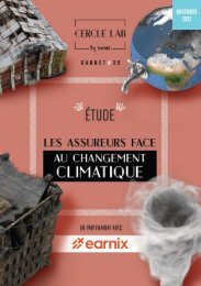 Carnet du Cercle LAB #29 – Les assureurs face aux changement climatique